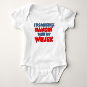 Seien Sie lieber mit Wujek Baby Strampler