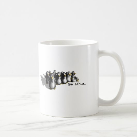 Seien Sie Linux Kaffeetasse (Rechts)