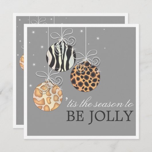 Seien Sie lustiges Einladung (Vorne/Hinten)