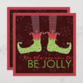 Seien Sie lustiges Einladung (Vorne/Hinten)