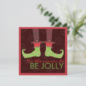 Seien Sie lustiges Einladung (Stehend Vorderseite)