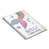 Seien Sie Meerjungfrau und stellen Sie Waves Girls Notizblock (Rechte Seite)