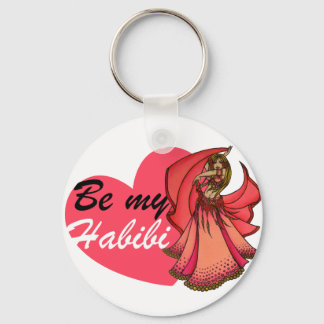 Seien Sie mein Bauchdance Habibi Schlüsselkette Schlüsselanhänger