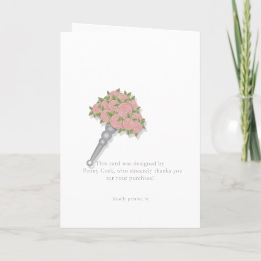 Seien Sie mein Brautjungfern-wunderliches Einladung (Rückseite)