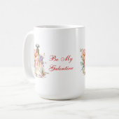 Seien Sie mein Galentine Kaffeetasse (Vorderseite Links)