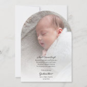 Seien Sie mein Godmutdream Foto Einladung (Vorderseite)