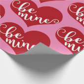 Seien Sie mein Herz Wrapping Paper Geschenkpapier (Ecke)
