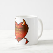 Seien Sie mein horniger kleiner Teufel Kaffeetasse (VorderseiteRechts)