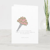 Seien Sie mein Mädchen des Ehrenwunderlichen Einladung (Rückseite)