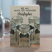 Seien Sie mein Mann der Ehrenabfrage Einladung