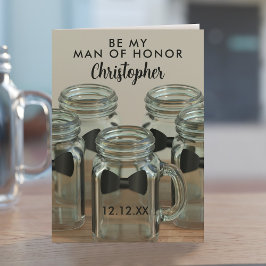 Seien Sie mein Mann der Ehrenabfrage Einladung