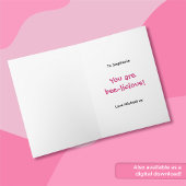 Seien Sie mein Niedlicher Hummeln-Cartoon Karte