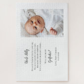 Seien Sie mein Pate Vorschlag Foto einladen Puzzle (Vertikal)