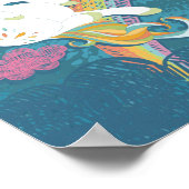 Seien Sie mein persönliches Unicorn Poster (Ecke)