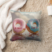 Seien Sie mein und ich tun Donut Throw Kissen - Sw (Decke)
