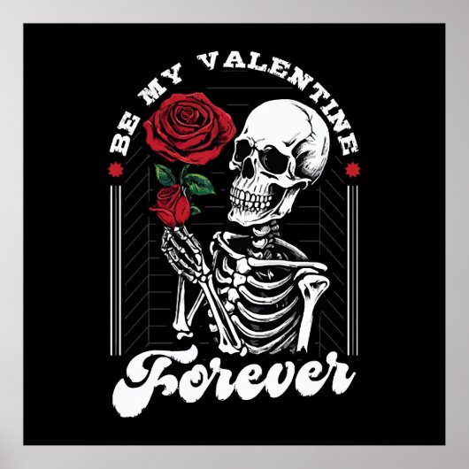 Seien Sie mein Valentine für immer Poster (Vorne)