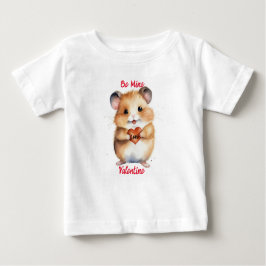 Seien Sie mein Valentine Hamster T - Shirt für Bab