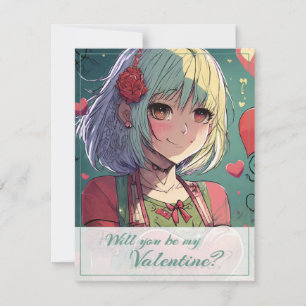 Seien Sie mein Valentine im Manga Style 33420