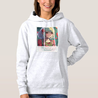 Seien Sie mein Valentine im Manga Style 33420 Hoodie