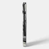 Seien Sie mein Valentine in Manga Style Monochrome Case-Mate iPhone Hülle (Rückseite / Links)