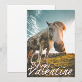 Seien Sie mein Valentine mit Blick auf Pferd V2.0 (Vorne/Hinten)