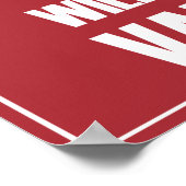 Seien Sie mein Valentine Poster (Ecke)