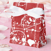 Seien Sie mein Valentine Red & White Heart Design  Geschenkschachtel