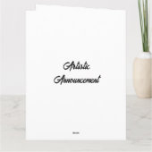 Seien Sie mein Valentine Red & Yellow Tulpendesign Karte (Rückseite)