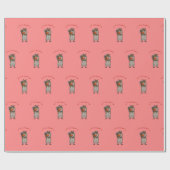 Seien Sie mein Valentine vom niedlichen Geschenkpapier (Flach)