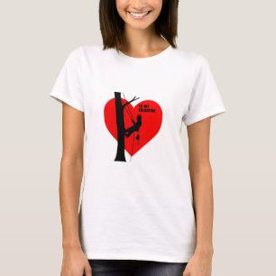 Seien Sie mein Valentiner Arborist Baum Chirurg Ch T-Shirt