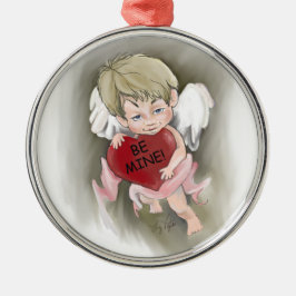 Seien Sie mein Valentiner Premium Runder Ornament