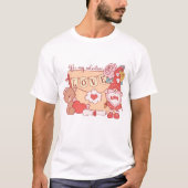 Seien Sie mein Valentingenom und mein Teddybär T-Shirt (Vorderseite)