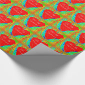 Seien Sie mein Valentinherzen-Packpapier Geschenkpapier (Ecke)
