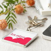 Seien Sie mein Valentinstag Moderner Schlüsselanhä Schlüsselanhänger (Seite)