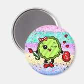 Seien Sie mein Valentinstag-Picknick Magnet (Vorderseite/Rückseite)