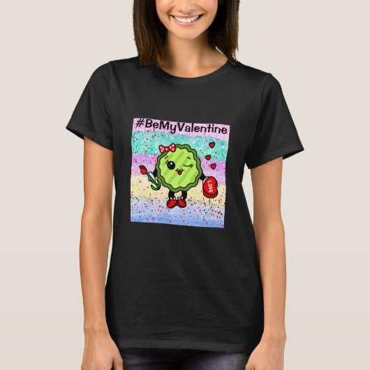 Seien Sie mein Valentinstag-Picknick T-Shirt (Vorderseite)