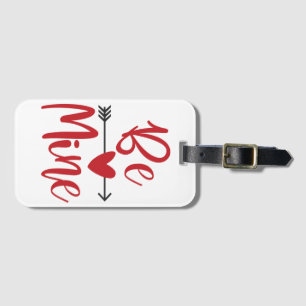 Seien Sie meine Arrow durch die Heart Valentine's Gepäckanhänger