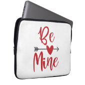 Seien Sie meine Arrow durch die Heart Valentine's  Laptopschutzhülle (Vorne Rechts)