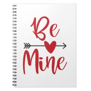 Seien Sie meine Arrow durch die Heart Valentine's Notizblock
