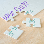 Seien Sie meine Blumenmädchen-Frage Puzzle (Seite)