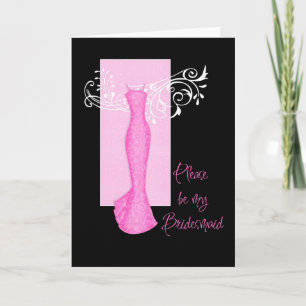 Seien Sie meine Brautjungfer Einladung