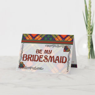 Seien Sie meine Brautjungfer - Einladung