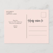 Seien Sie meine Bridesmaid Funny Peak Einladung Po (Rückseite)