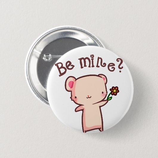 Seien Sie meine? Button (Vorne & Hinten)