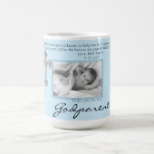 Seien Sie meine Eltern Vorschlag Blue Memorial Fot Kaffeetasse (Mittel)