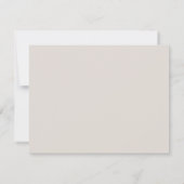 Seien Sie meine Eltern Vorschlag Foto einladen Einladung (Rückseite)