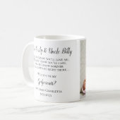 Seien Sie meine Eltern Vorschlag Foto einladen Kaffeetasse (Vorderseite Links)