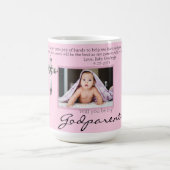 Seien Sie meine Eltern Vorschlag Pink Memorial Fot Kaffeetasse (Mittel)