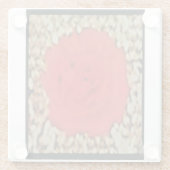 Seien Sie meine ganze Zeit Tick Tock Liebe Gedicht Glasuntersetzer (Rückseite)