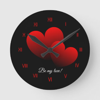 Seien Sie meine Liebe Runde Wanduhr